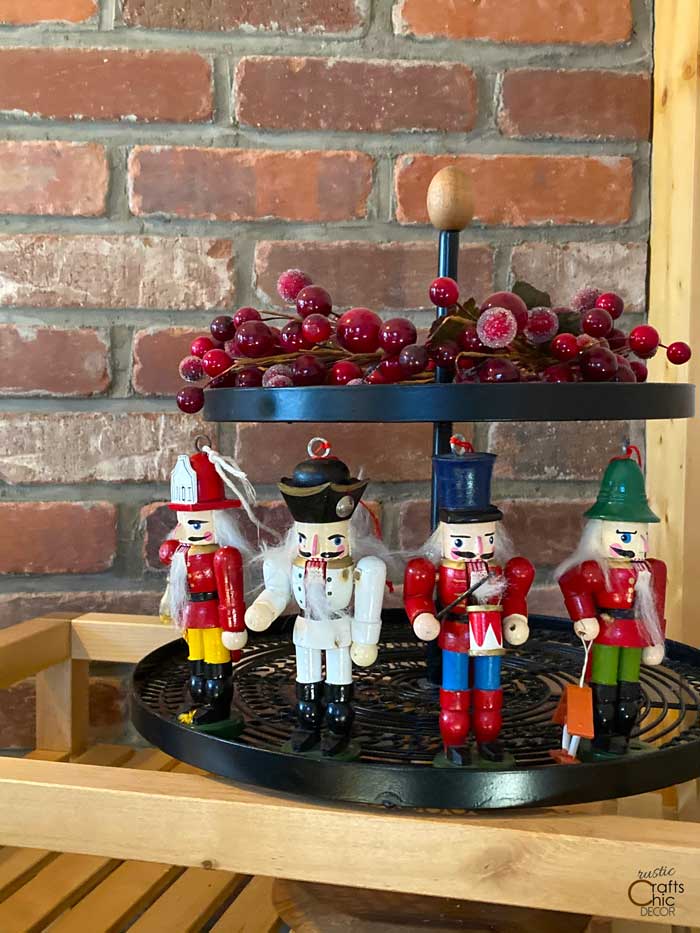 nutcracker ornament display