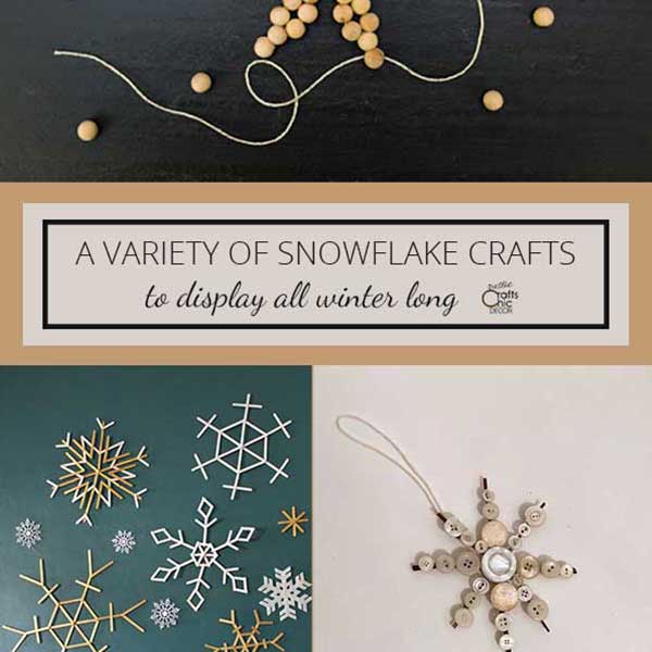 13 DIY-Schneeflockenornamente, mit denen Sie Ihr Zuhause diesen Winter dekorieren können
