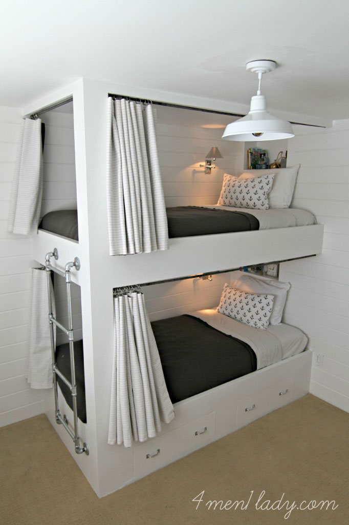privacy built in bunks