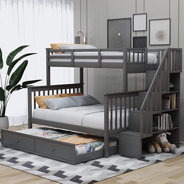 Built In Bunk Bed Ideas - Rustic Crafts & DIY