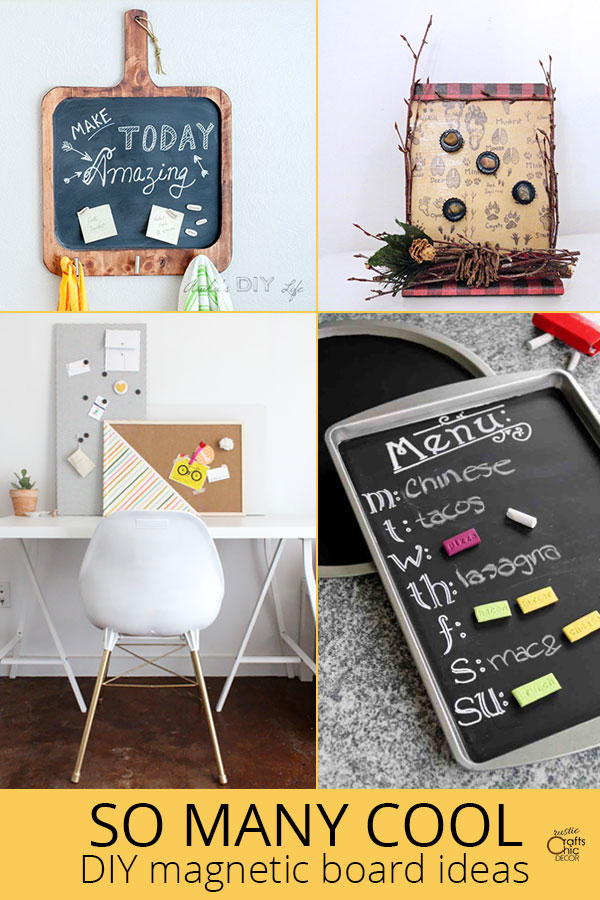 FAMILY Magnetic Memo Message Notice Chalk Board 