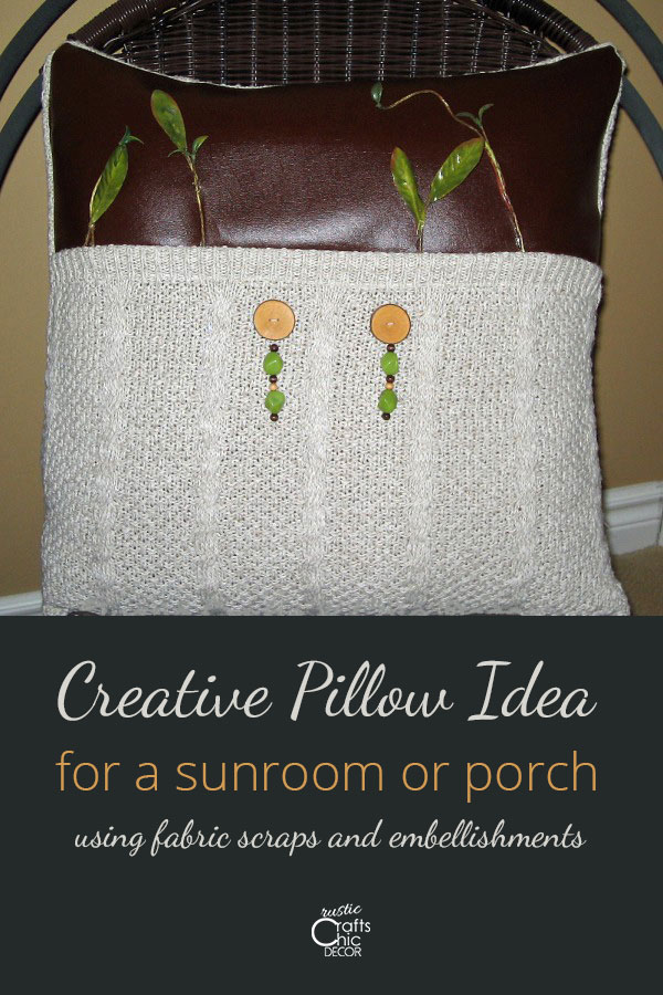 20 Creative Decorative Pillows, Craft Ideas Playing with Texture