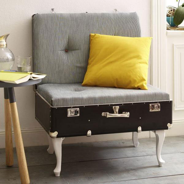 diy suitcase chair