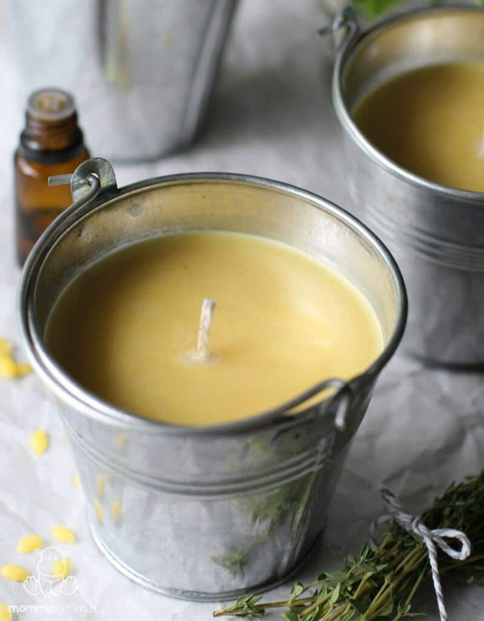 diy citronella candles