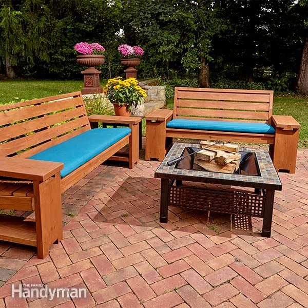 diy outdoor bench