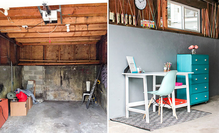 Garage Craft Room Ideas Rustic Crafts Chic Decor