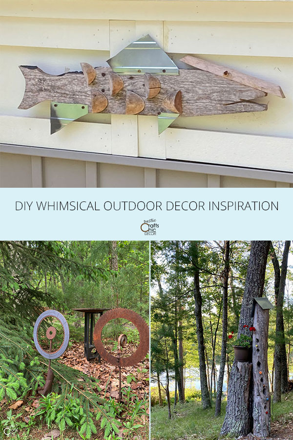 whimsical outdoor decor