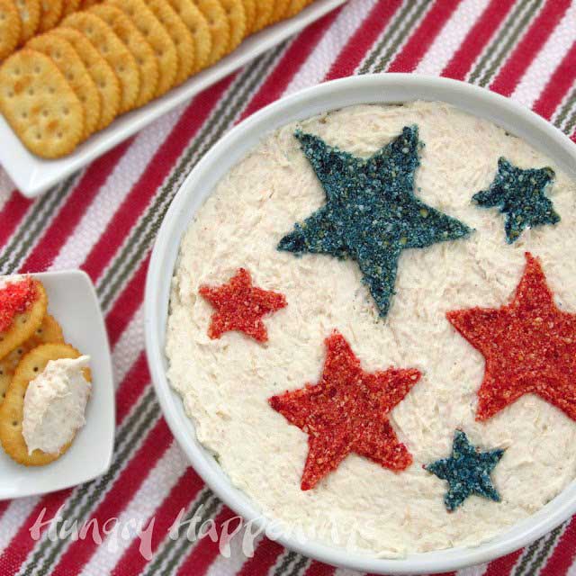 4th of July appetizer dip