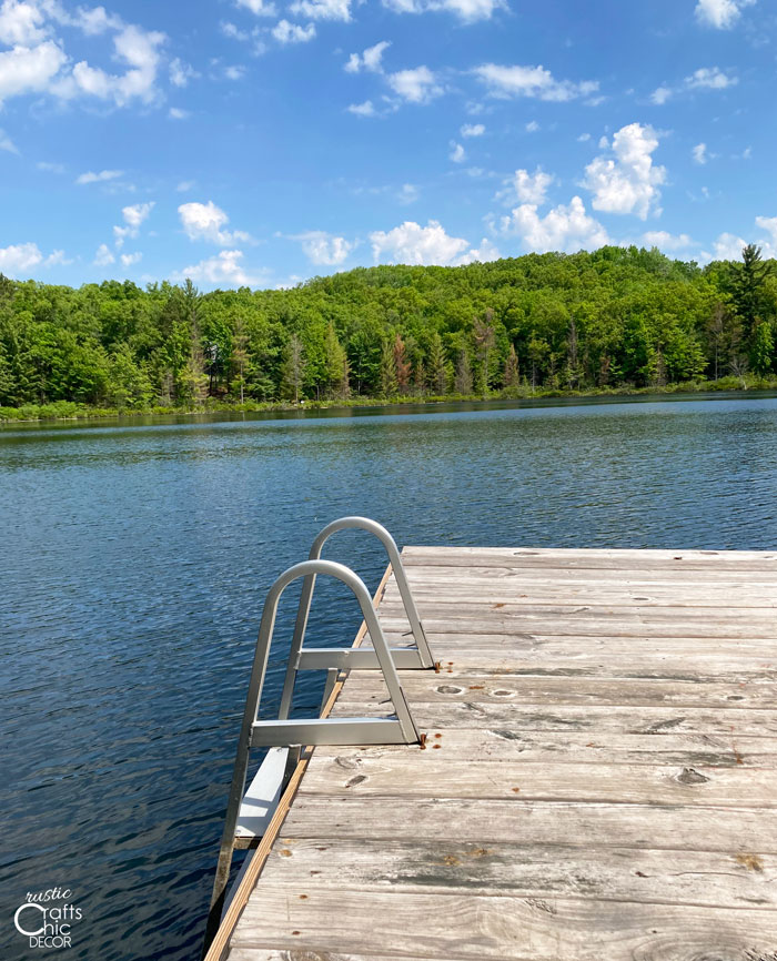 lake dock diy