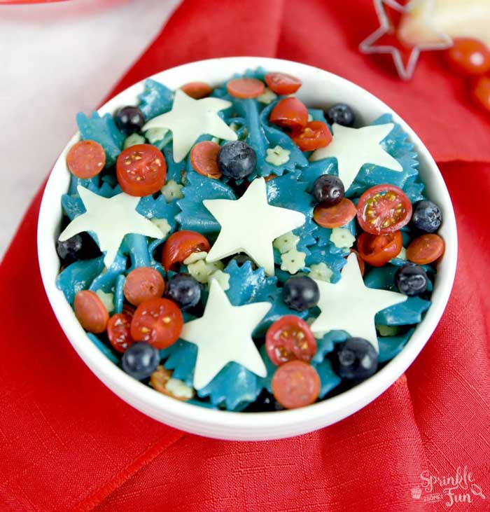 patriotic pasta salad