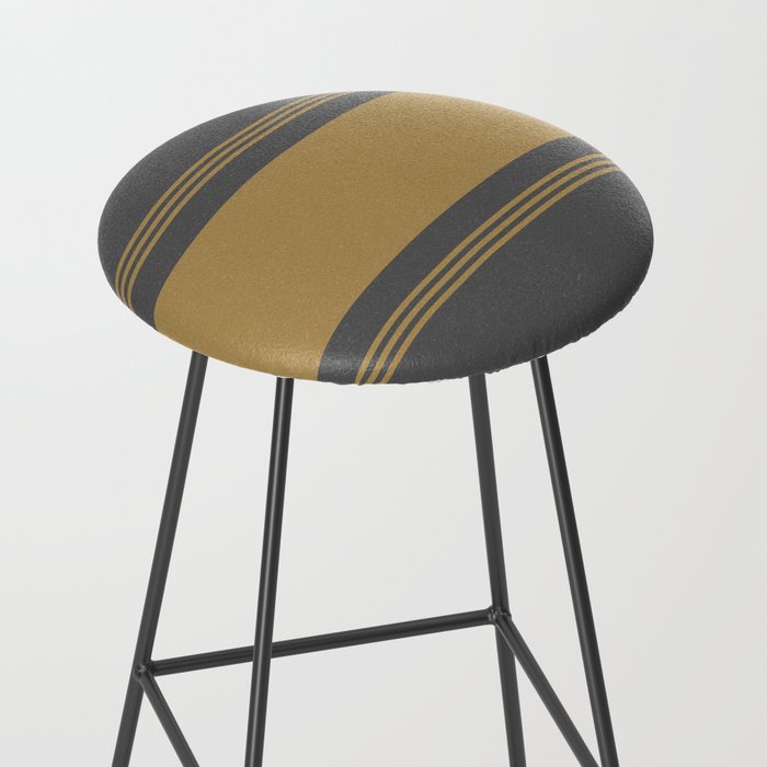 yellow and gray bar stool