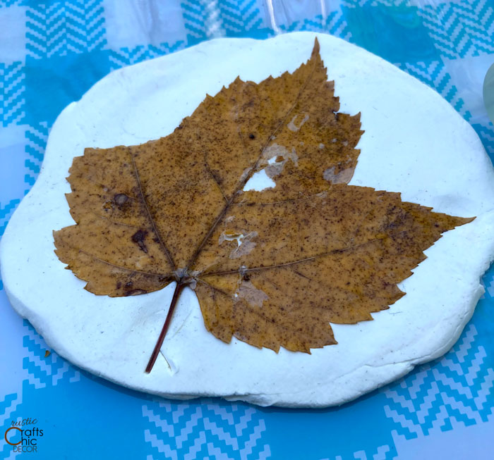 clay leaf press