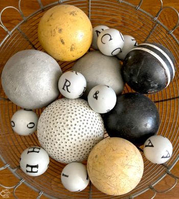 decorating with balls