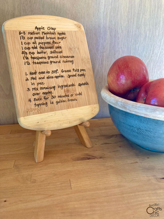 recipe keepsake