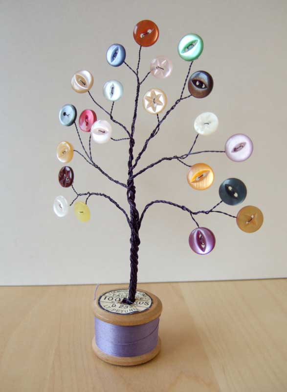 button tree