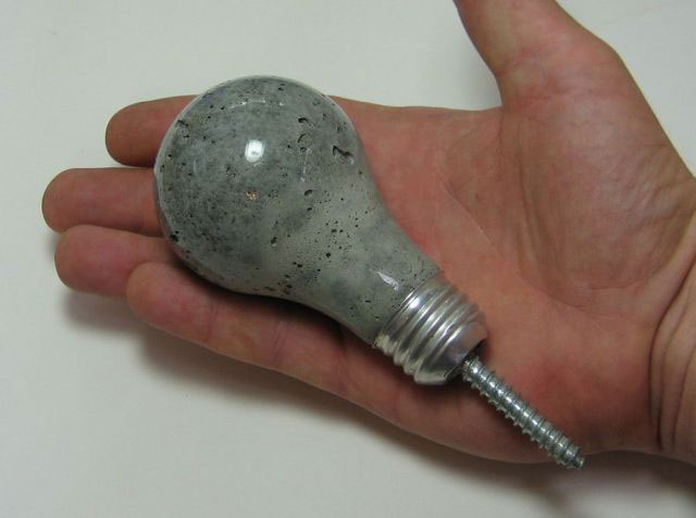 concrete light bulb hooks