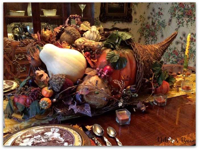 cornucopia centerpiece