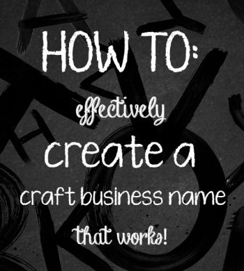 craft business names