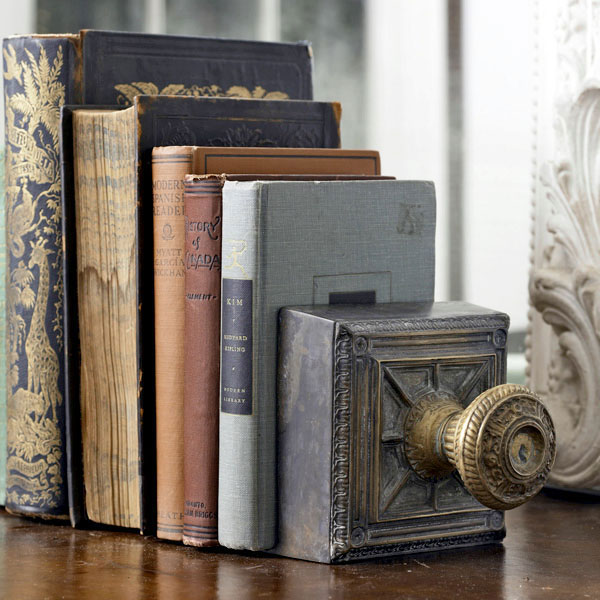 door knob bookend