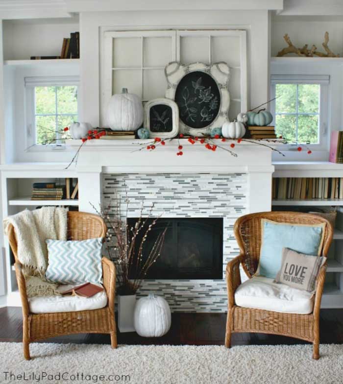 fall mantel