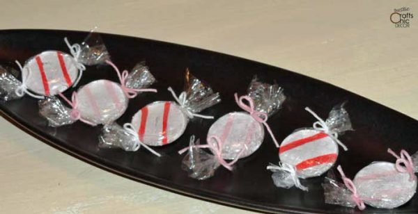 faux peppermint candy