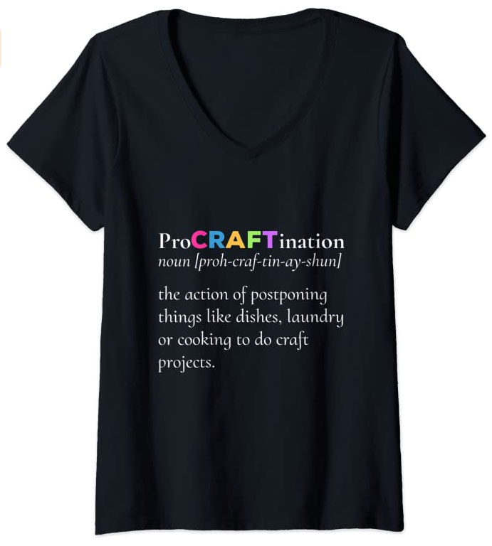 crafting t-shirt