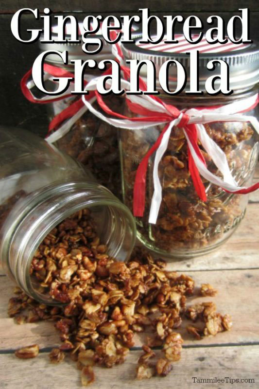 gingerbread granola