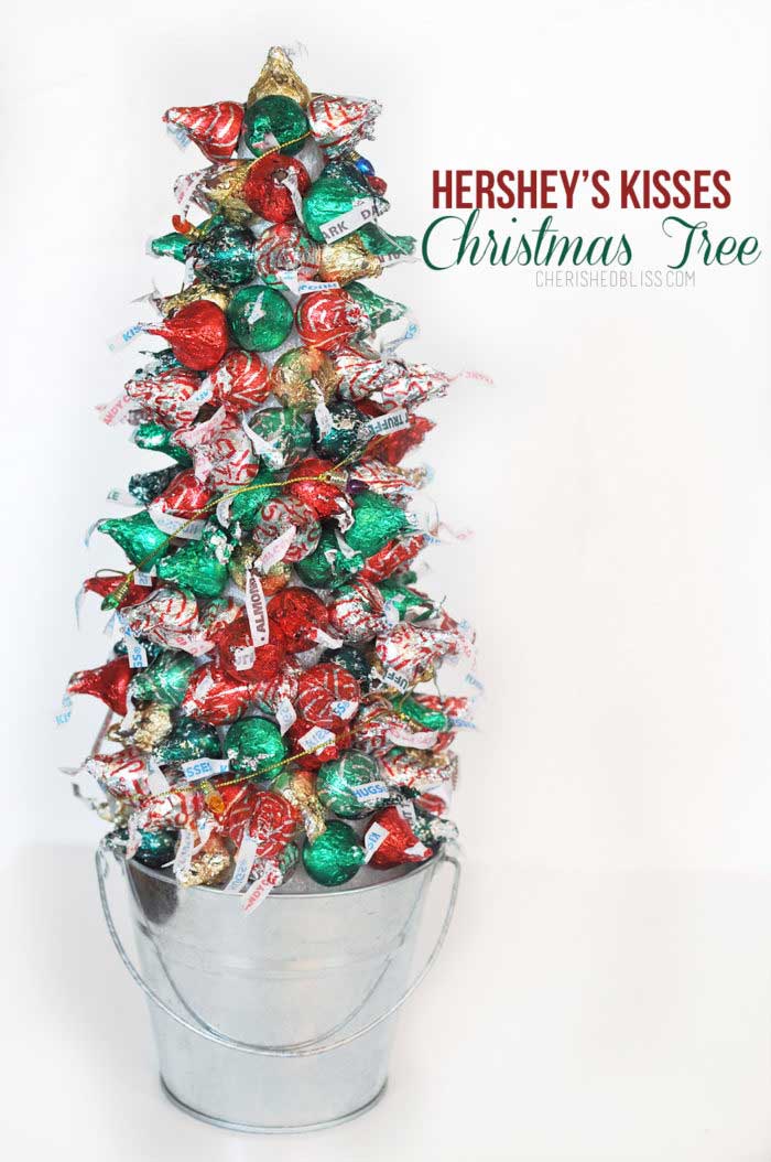 hershey kisses christmas tree