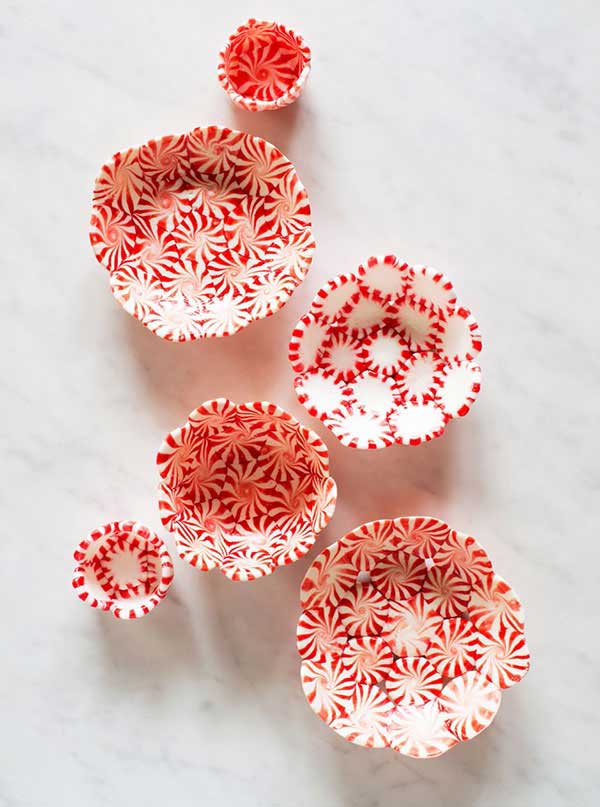 peppermint bowls