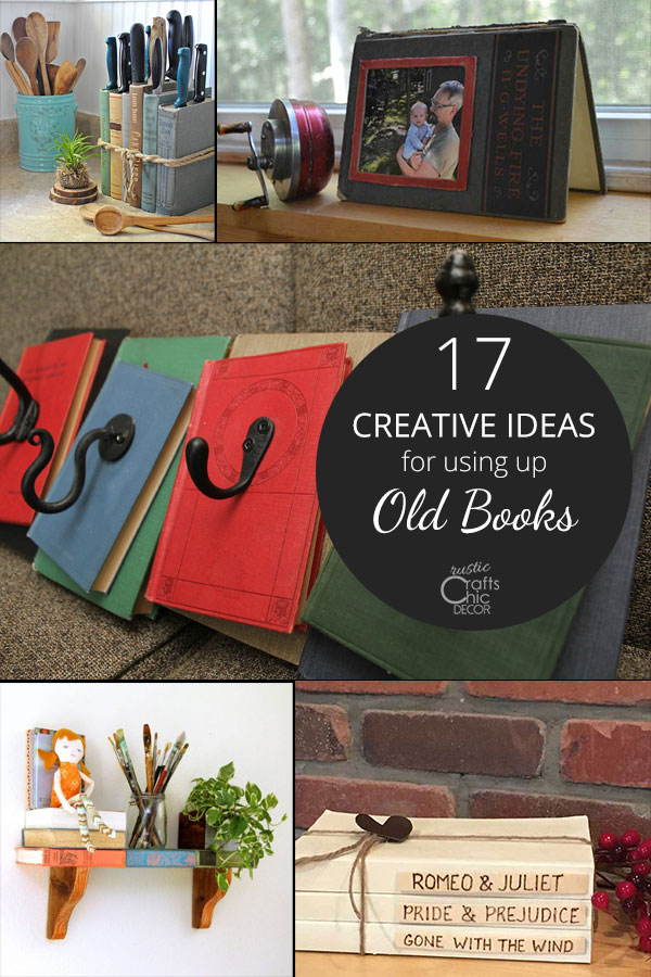 21 Things To Make From Old Books