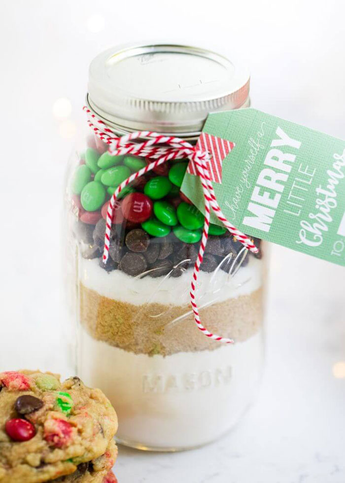 cookie mix in a jar