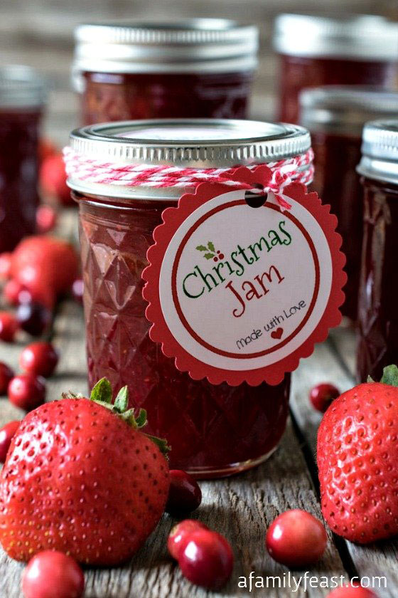 christmas jam in a jar