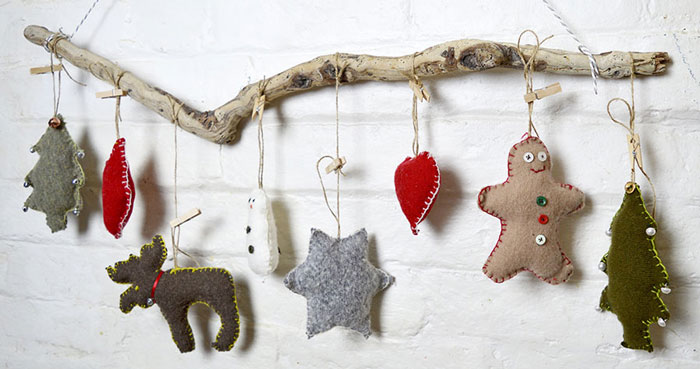 old sweater christmas ornaments