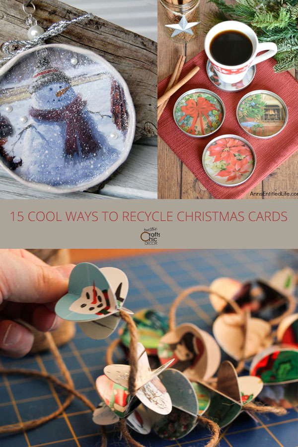 recycled christmas cards