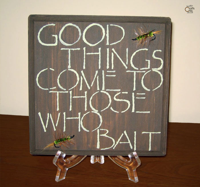 saying for wood sign