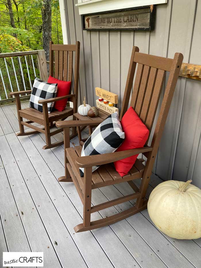 fall porch