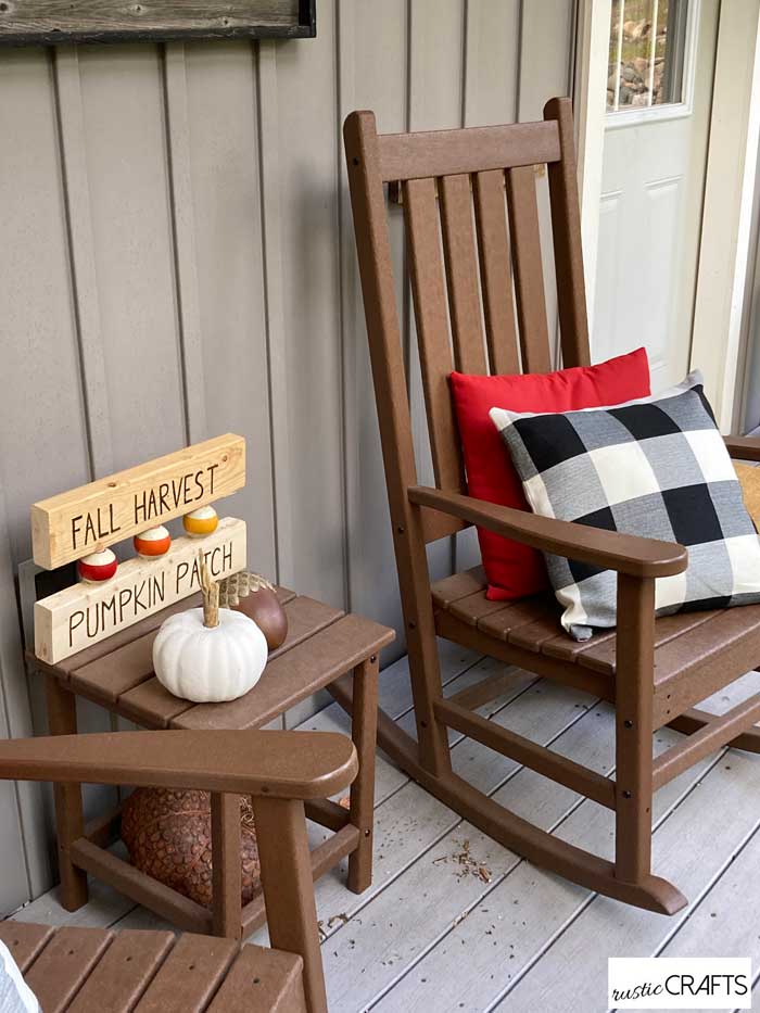 pumpkin patch fall sign