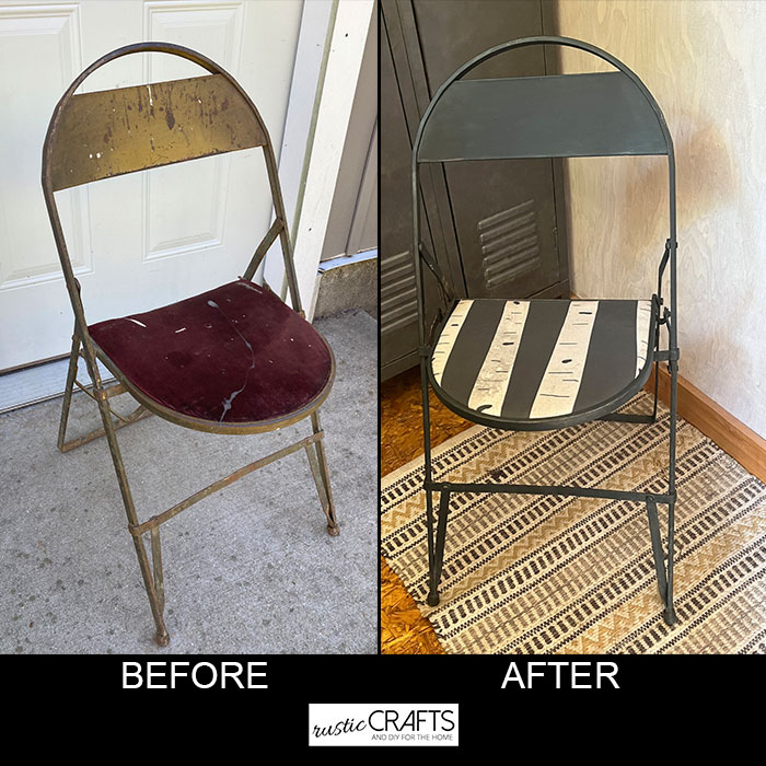 DIY Folding Chair Makeover!